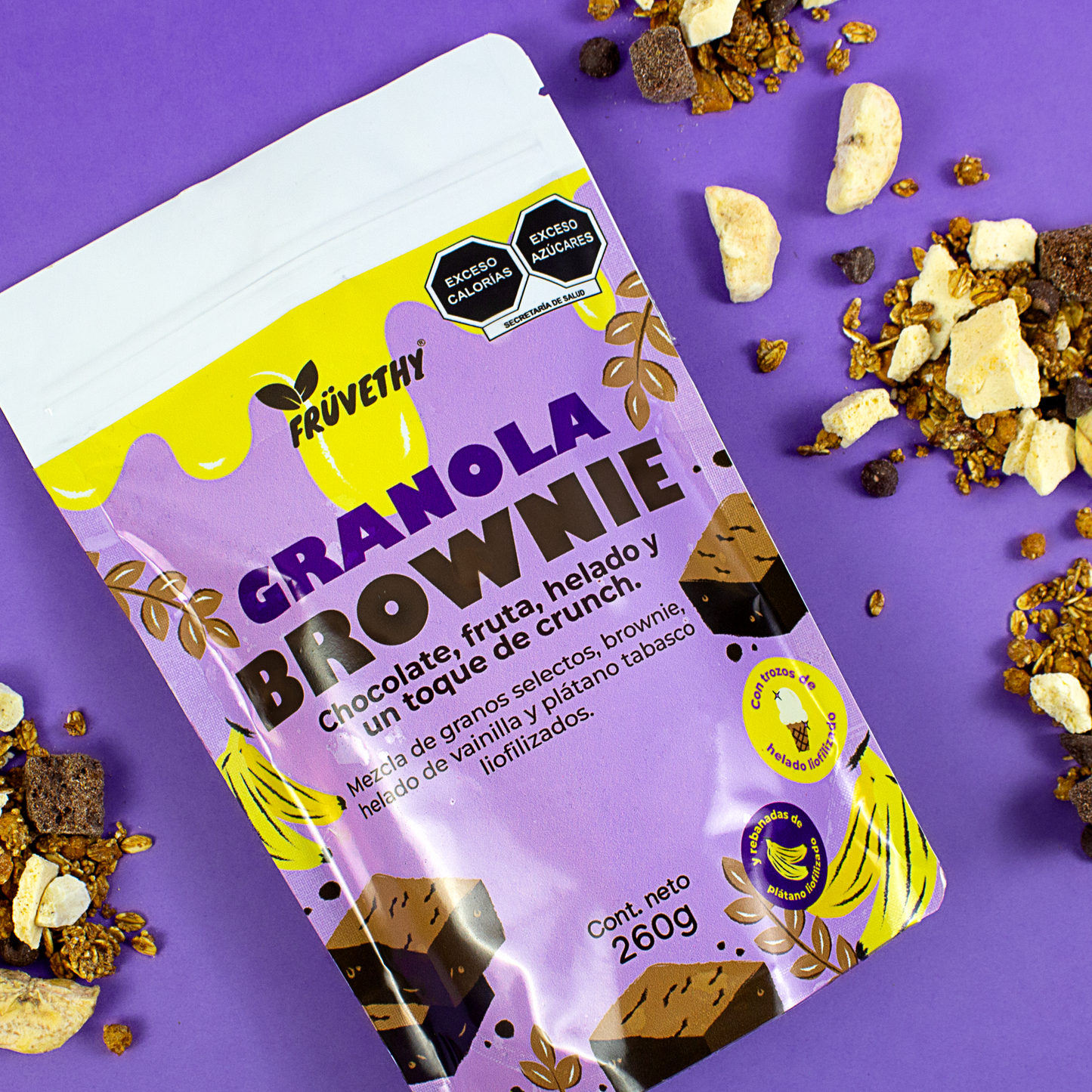 Granola Brownie Vainilla Crunch