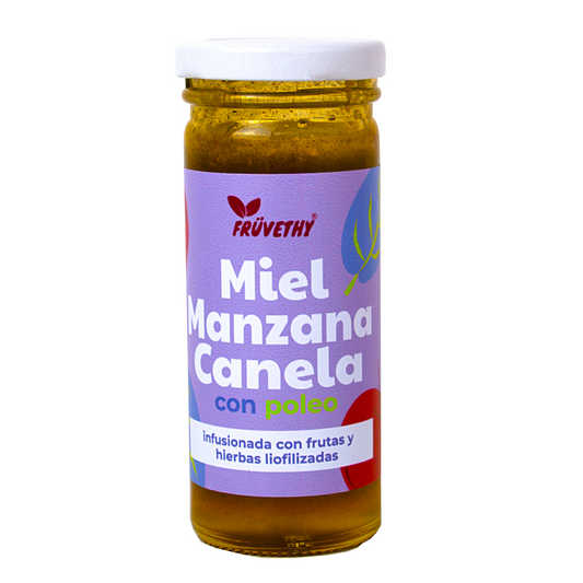 Miel infusionada Manzana Canela & Poleo Liofilizado 120 ml