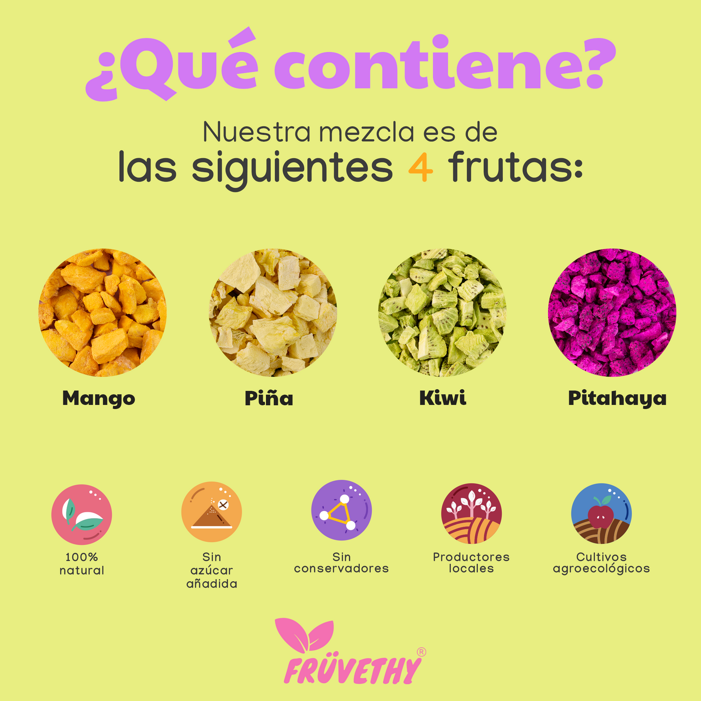 Mix Frutas Caribe Liofilizadas