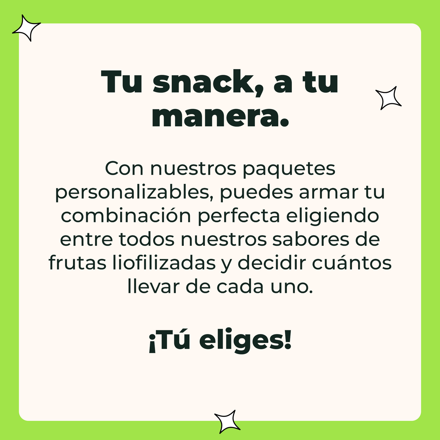 Caja de 30 snacks Personalizada