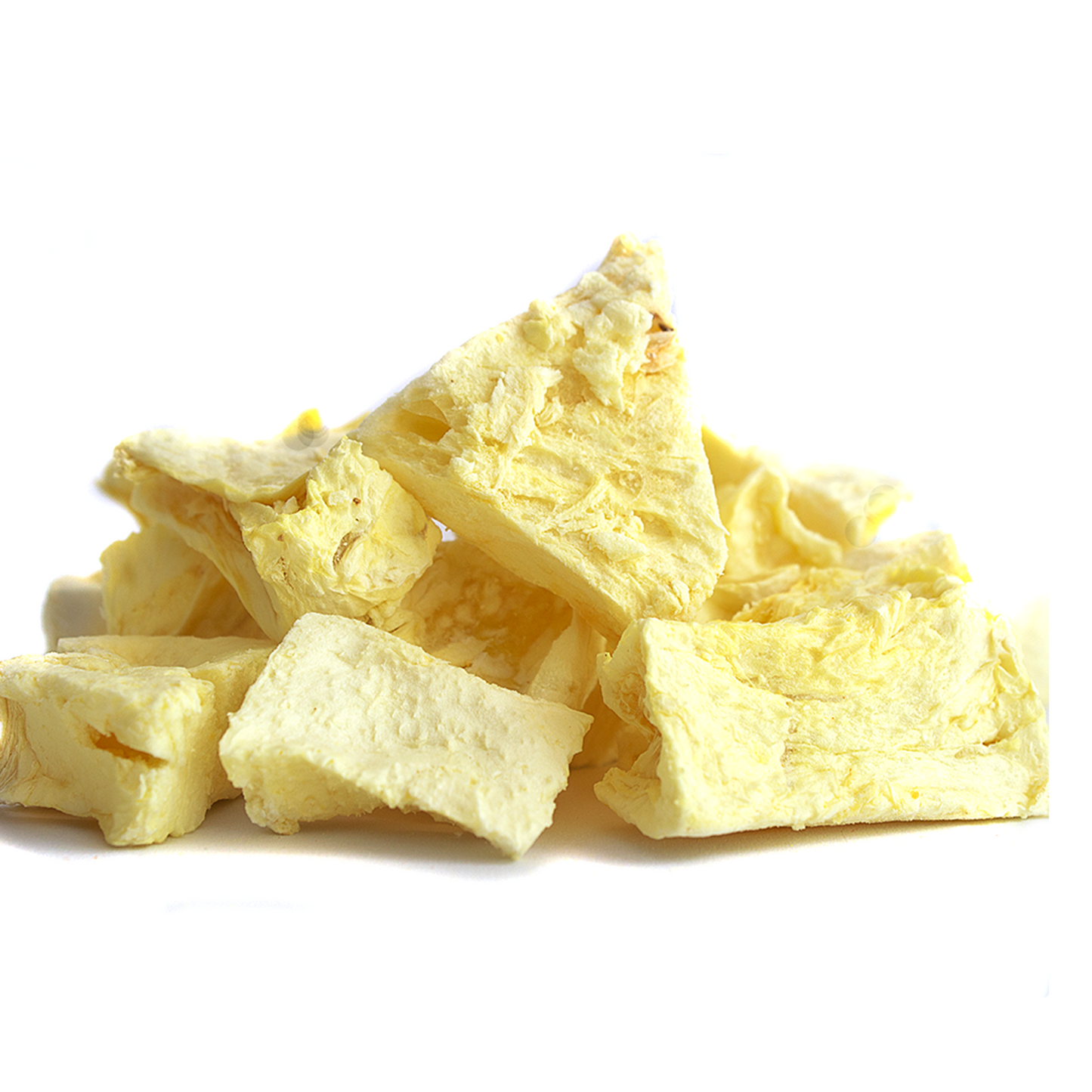 Piña liofilizada