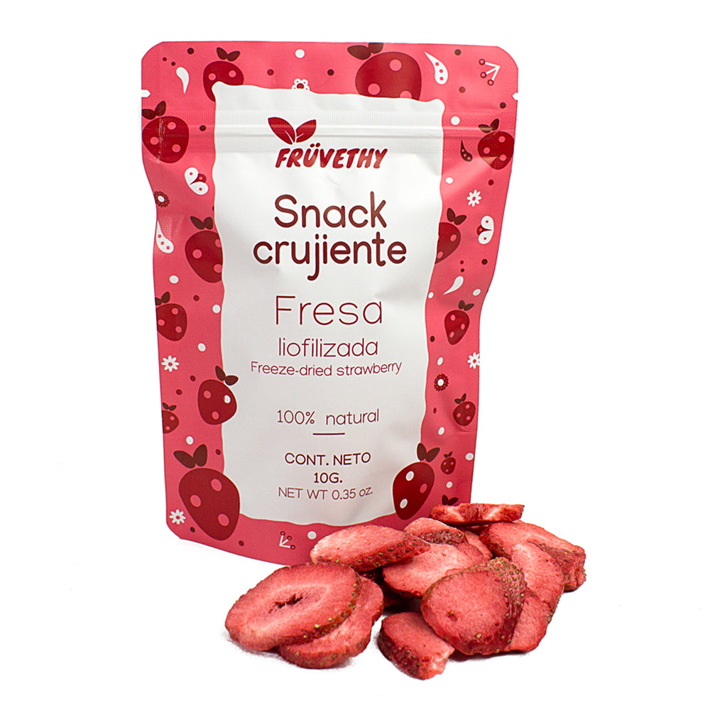 Snack Fresa Liofilizada