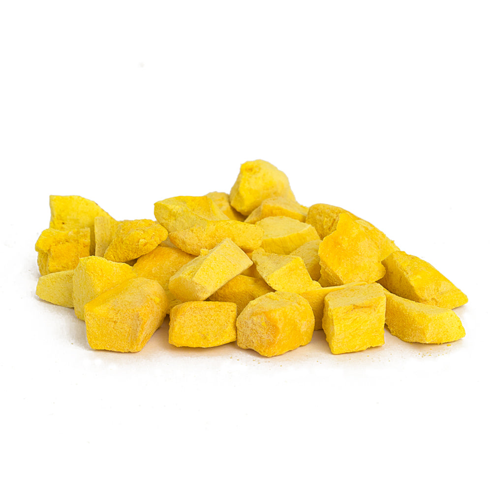 Snack mango liofilizado