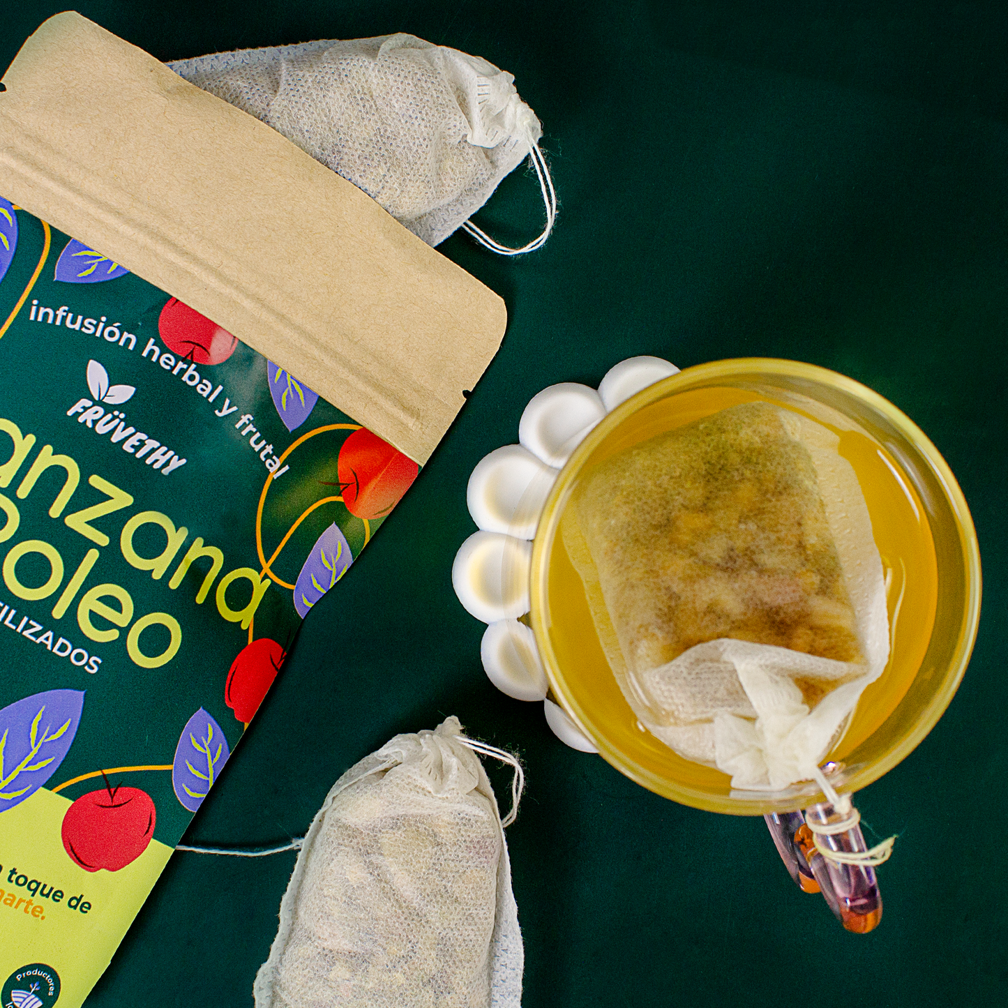 Infusión Manzana-canela & Poleo Liofilizados (10 sobres)