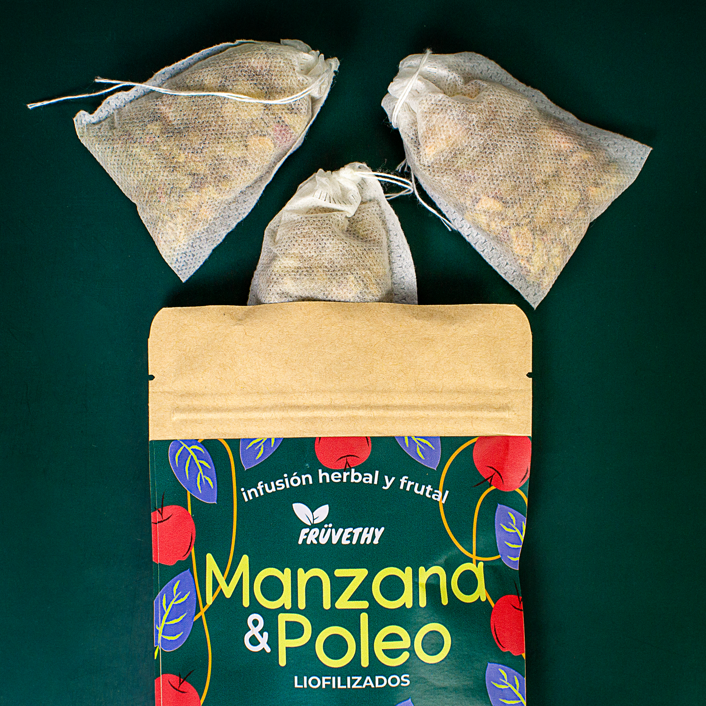 Infusión Manzana-canela & Poleo Liofilizados (10 sobres)