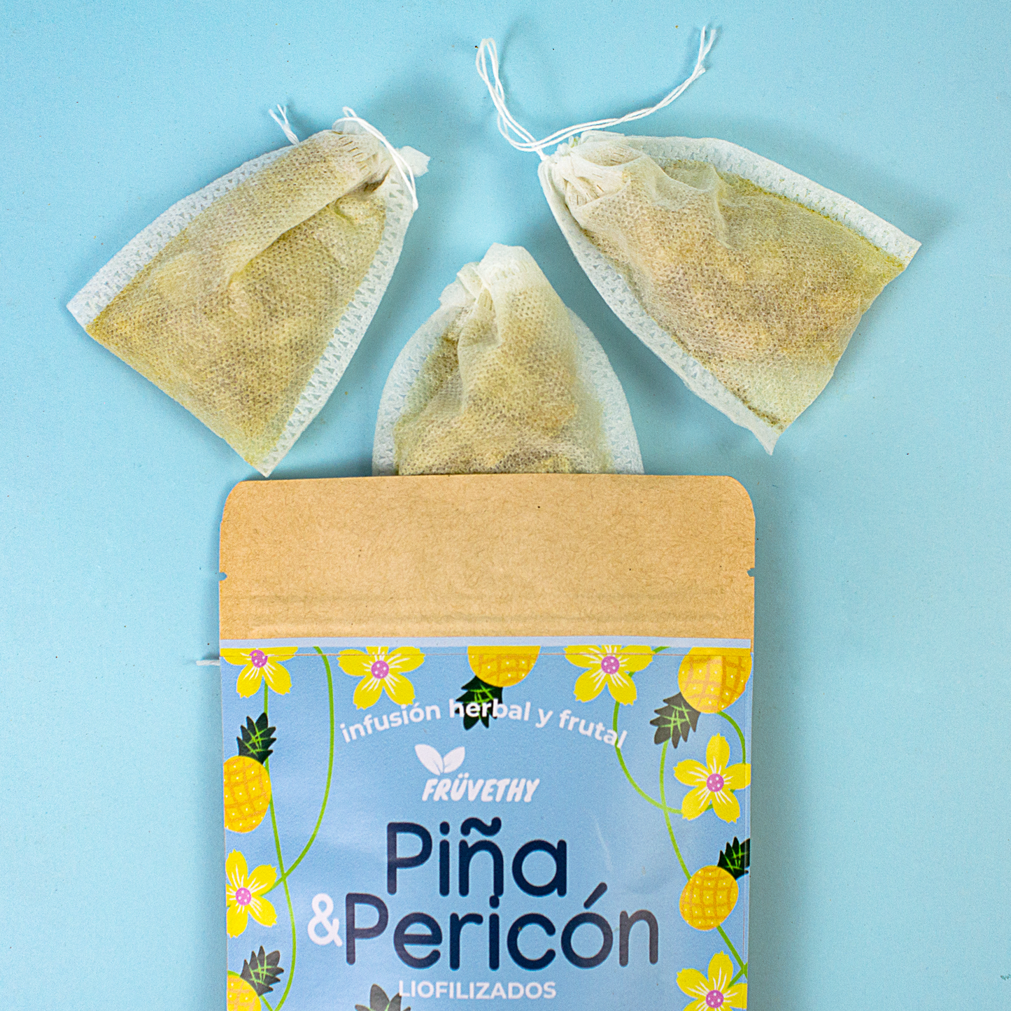 Infusión Piña & Pericón Liofilizados (10 sobres)
