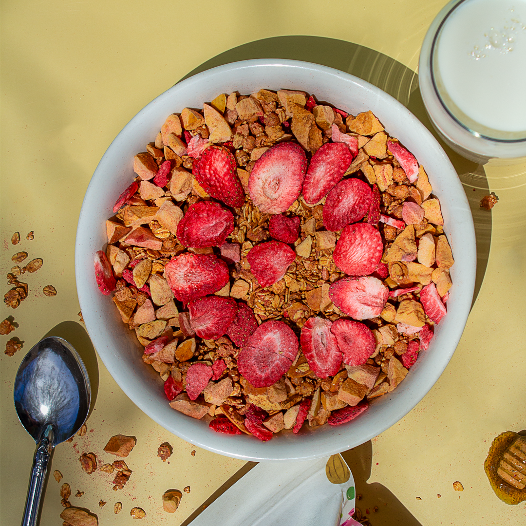 Granola Gourmet con Frutas Liofilizadas