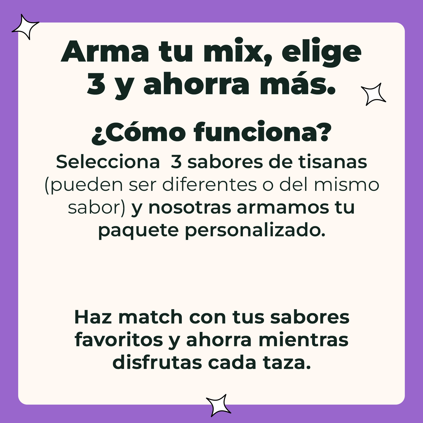Paquete de 3 Infusiones Frutales Liofilizadas