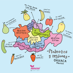 Mapa de la localizacion de los productores con los que colaboramos en Früvethy