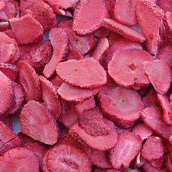 Fresas liofilizadas marca Fruvethy
