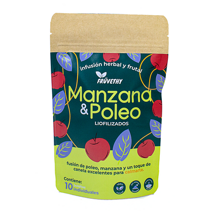 Infusión Manzana-canela & Poleo Liofilizados (10 sobres)