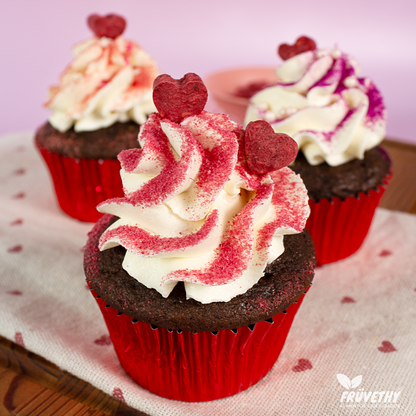 Corazones Fresa y Frambuesa