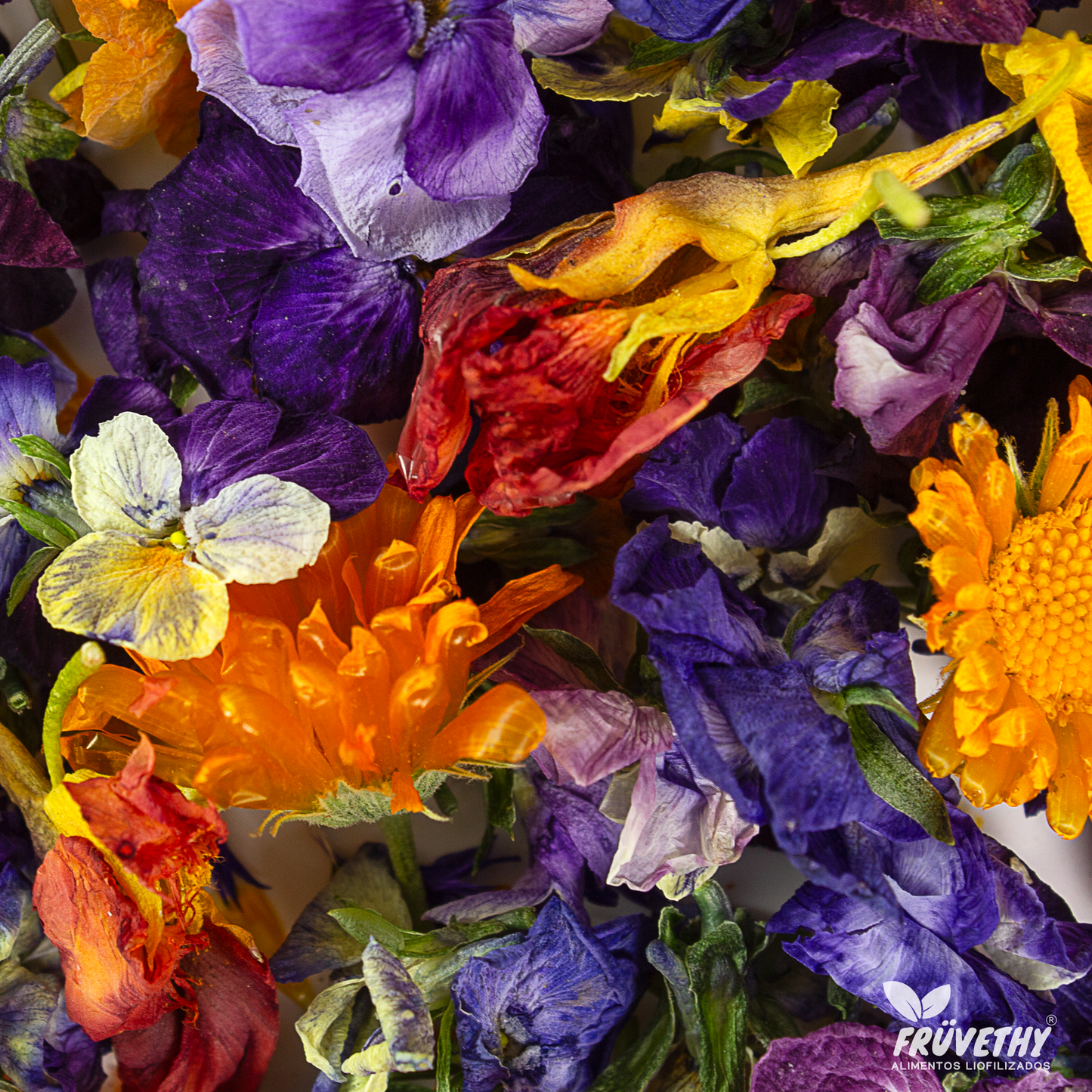 Flores comestibles liofilizadas 🌺