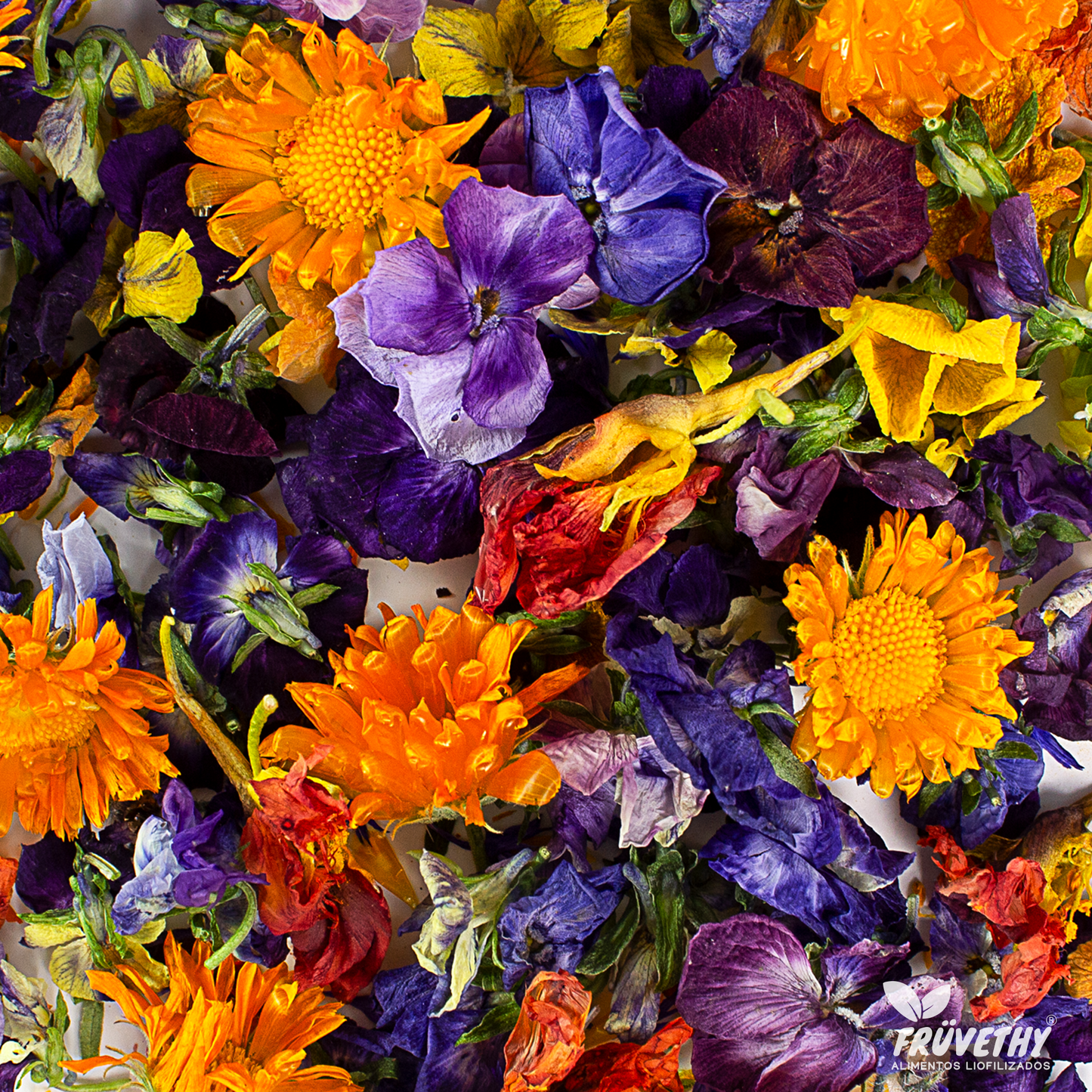 Flores comestibles liofilizadas 🌺