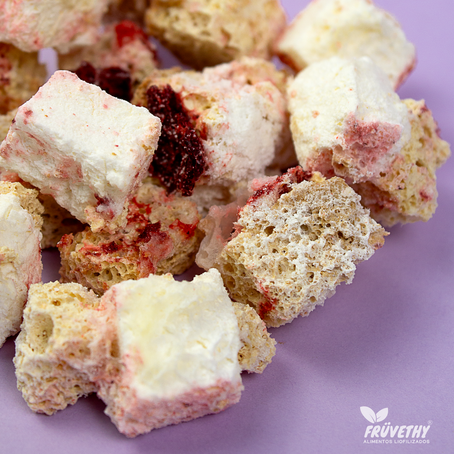 Pastel 3 Leches con Zarzamora Liofilizado🎂🍇