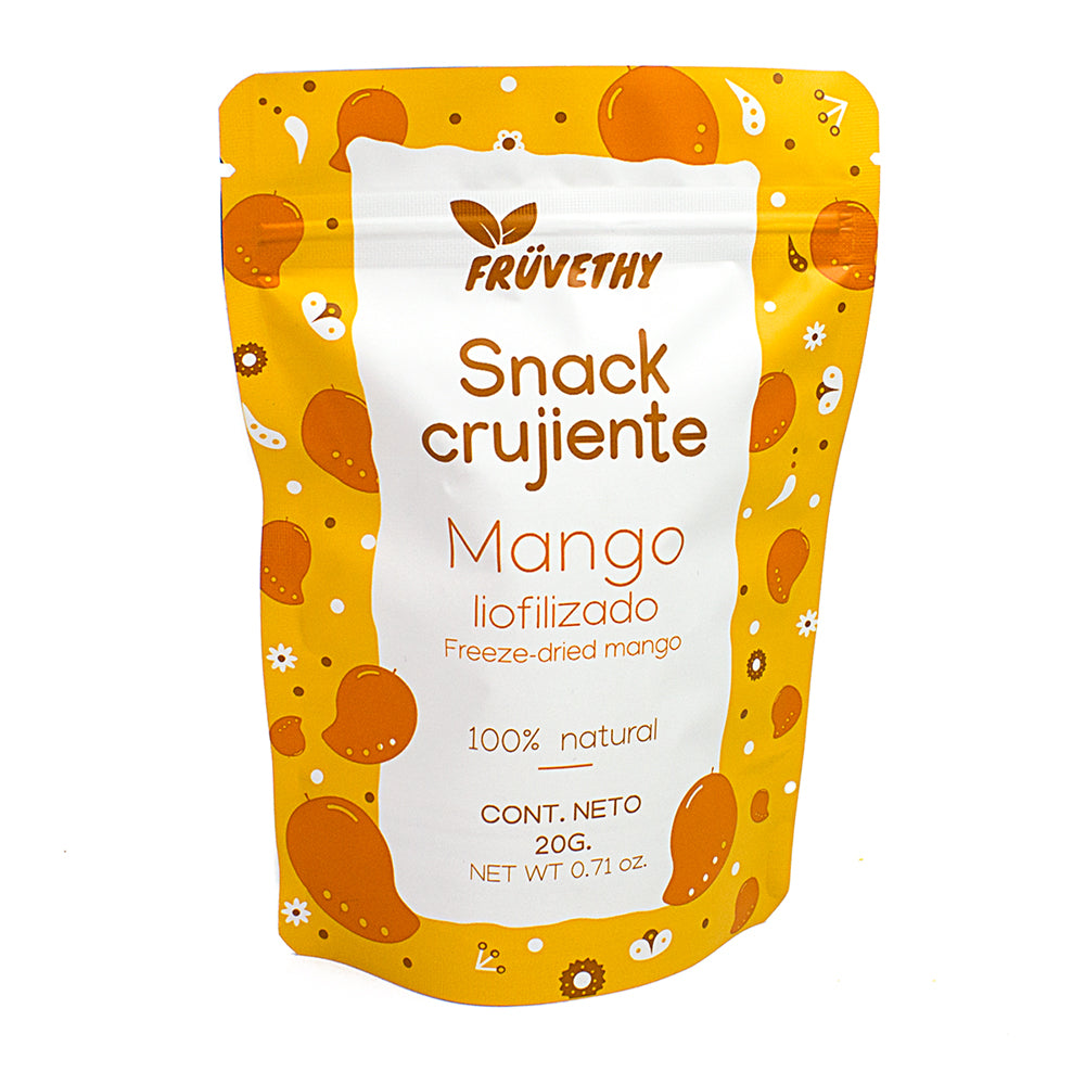 Snack mango liofilizado