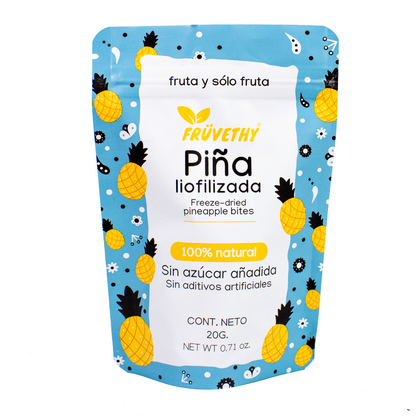 Snack Piña Liofilizada