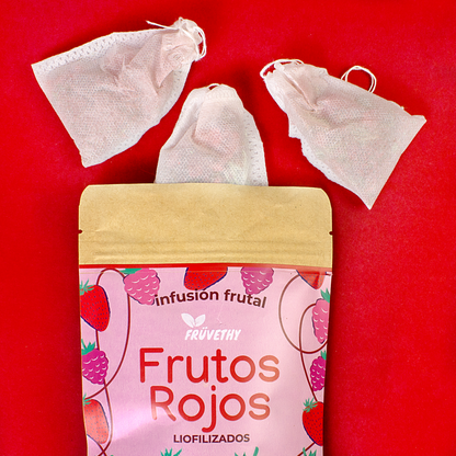 Infusión Frutos Rojos y Menta Liofilizados (10 sobres)