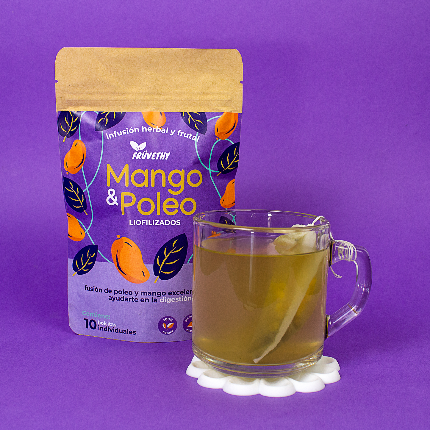 Infusión Mango & Poleo Liofilizados (10 sobres)