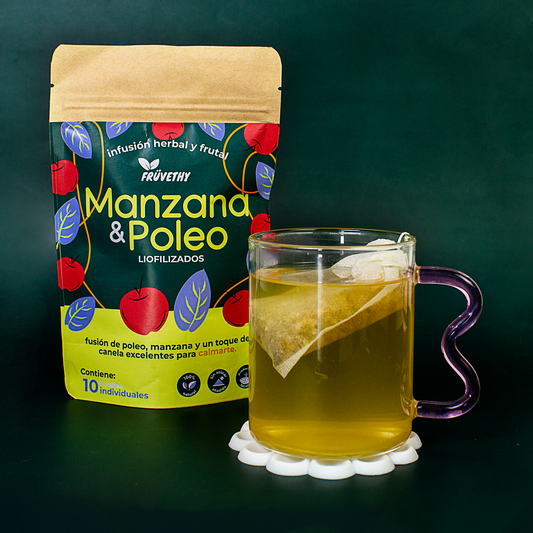 Infusión Manzana-canela & Poleo Liofilizados (10 sobres)